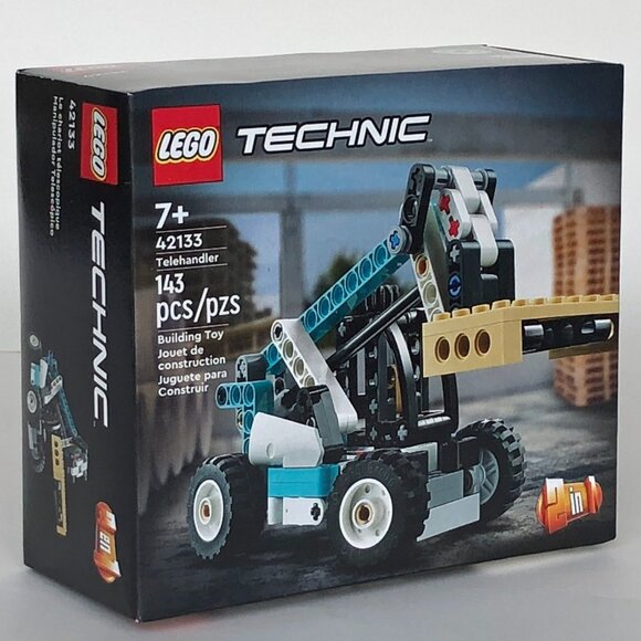 Brand New Lego Technic 2 in 1 Telehandler 42133 Forklift to Tow - Picture 6 of 8
